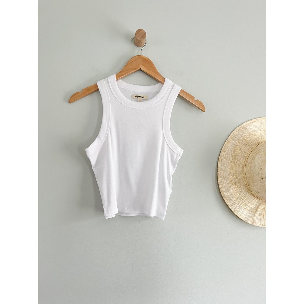 Madewell White Tank Top - Picture 2 of 7